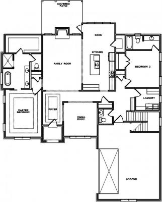 Home Plan - Main Level