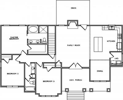 Home Plan - Main Level