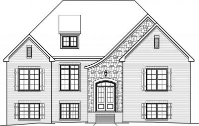 Home Plan - Front View