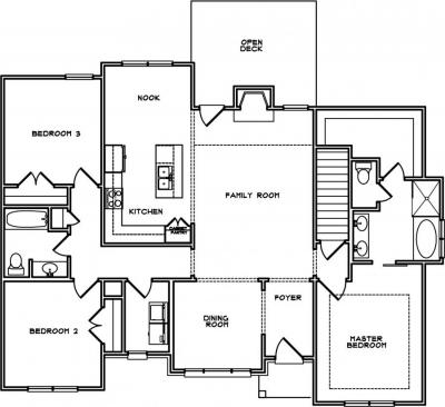 Home Plan - Main Level