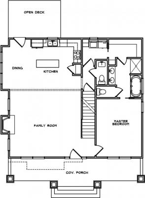 Home Plan - Main Level