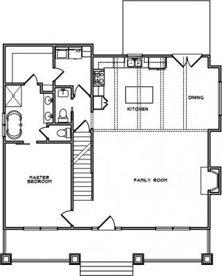 Home Plan - Main Level