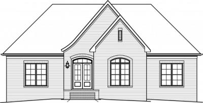 Home Plan - Front View