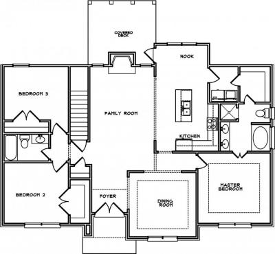 Home Plan - Main Level