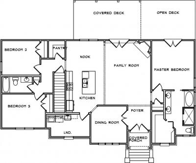 Home Plan - Main Level