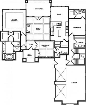 Home Plan - Main Level