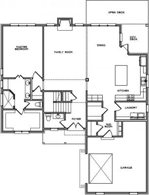 Home Plan - Main Level