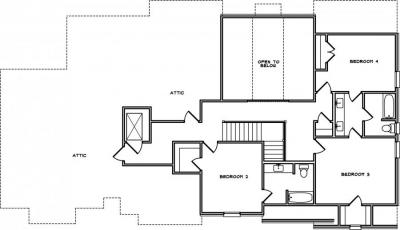 Home Plan - Second Level