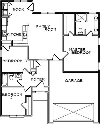 Home Plan - Main Level