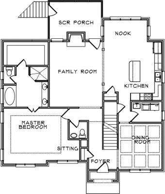 Home Plan - Main Level