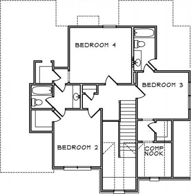 Home Plan - Second Level