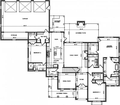 Home Plan - Main Level