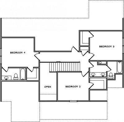 Home Plan - Second Level