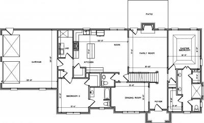 Home Plan - Main Level