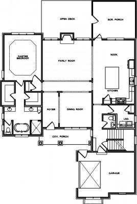 Home Plan - Main Level