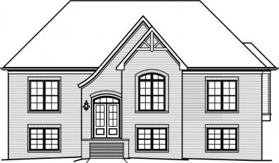 Home Plan - Front View