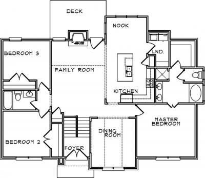 Home Plan - Main Level