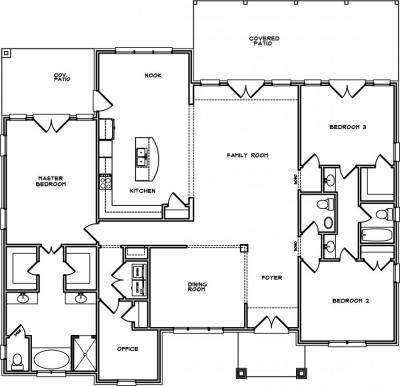 Home Plan - Main Level