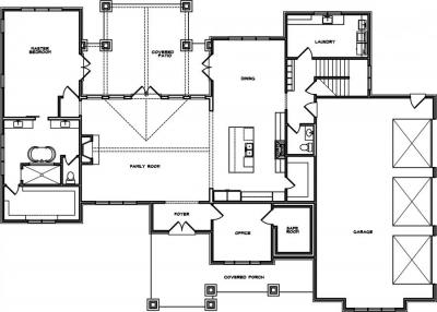 Home Plan - Main Level