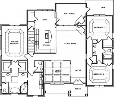 Home Plan - Main Level