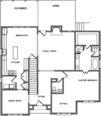 Home Plan - Main Level