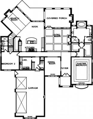 Home Plan - Main Level