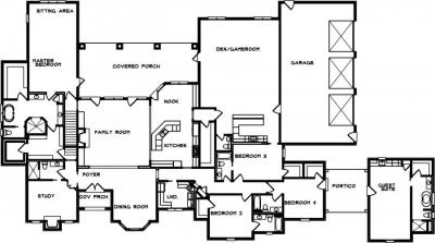 Home Plan - Main Level