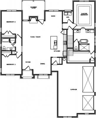 Home Plan - Main Level