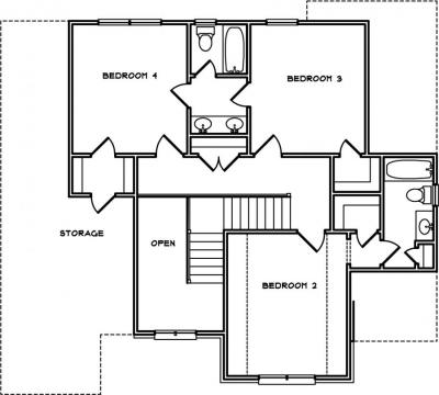 Home Plan - Second Level