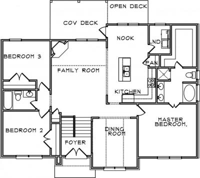 Home Plan - Main Level