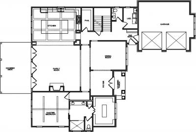 Home Plan - Main Level