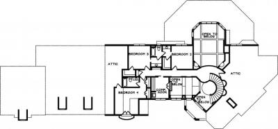 Home Plan - Second Level