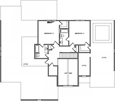 Home Plan - Second Level