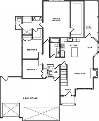 Home Plan - Main Level