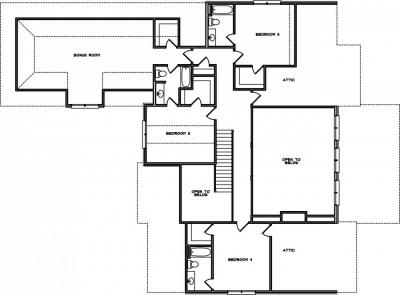 Home Plan - Second Level