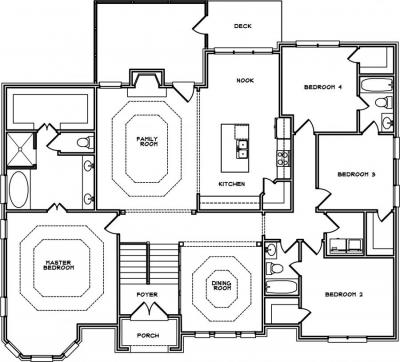 Home Plan - Main Level