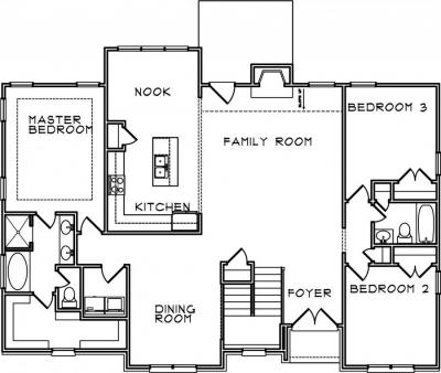 Home Plan - Main Level