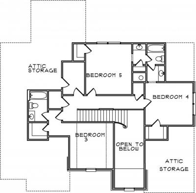 Home Plan - Second Level