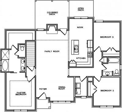 Home Plan - Main Level