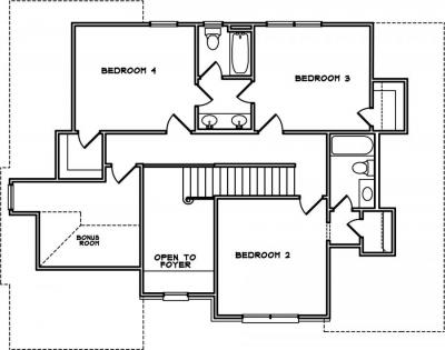 Home Plan - Second Level