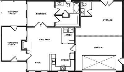 Home Plan - Main Level