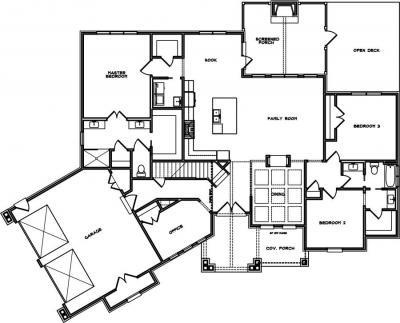 Home Plan - Main Level