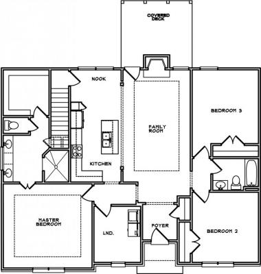 Home Plan - Main Level