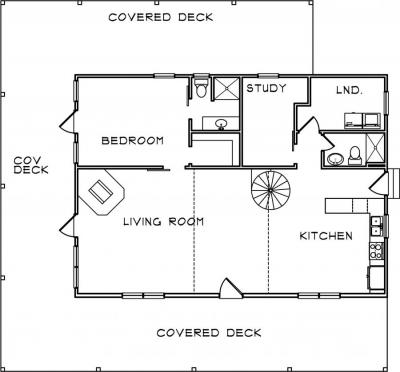 Home Plan - Main Level