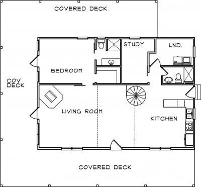 Home Plan - Main Level