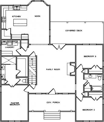 Home Plan - Main Level