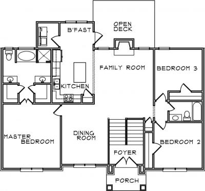 Home Plan - Main Level