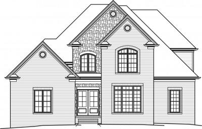 Home Plan - Front View