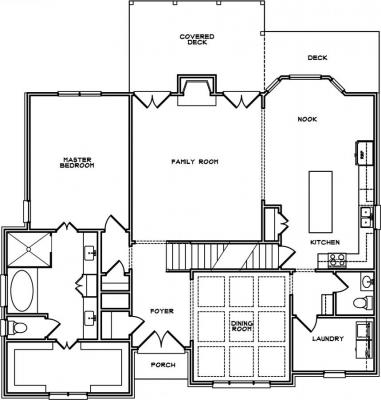 Home Plan - Main Level