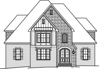 Home Plan - Front View